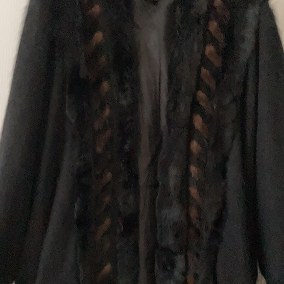 Radzoli | Jackets & Coats | Womens Xl Angora Sweater Coat With Rabbit ...